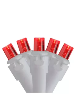 Brite Star Set of 70 Red LED Wide Angle Icicle Christmas Lights - 6ft White Wire 11 Brite Star Set of 70 Red LED Wide Angle Icicle Christmas Lights - 6ft White Wire -Brite Star Shop Belk 397