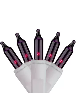 Brite Star Set of 100 Purple Mini Icicle Christmas Lights - 7.8ft White Wire 11 Brite Star Set of 100 Purple Mini Icicle Christmas Lights - 7.8ft White Wire -Brite Star Shop Belk 435