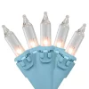 Brite Star 50-Count Clear Mini Christmas Light Set 17ft Blue Wire -Brite Star Shop Belk 443