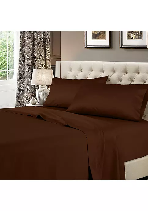 Egyptian Linens Solid 600 Thread Count Cotton Sheets Set 3 Egyptian Linens Solid 600 Thread Count Cotton Sheets Set