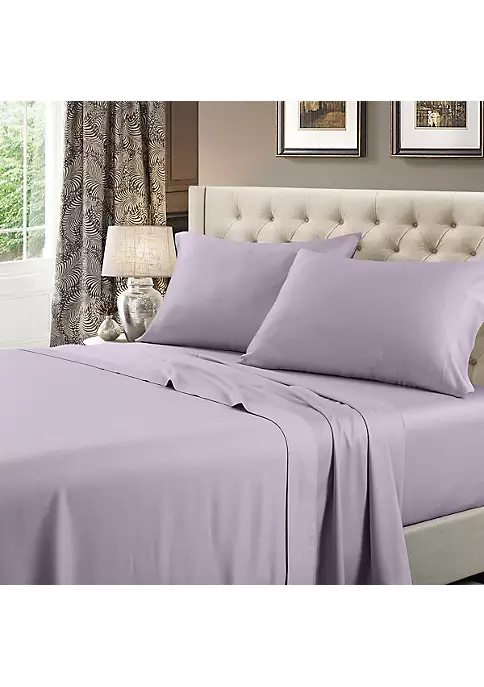 Egyptian Linens Solid 600 Thread Count Cotton Sheets Set 8 Egyptian Linens Solid 600 Thread Count Cotton Sheets Set - Image 6