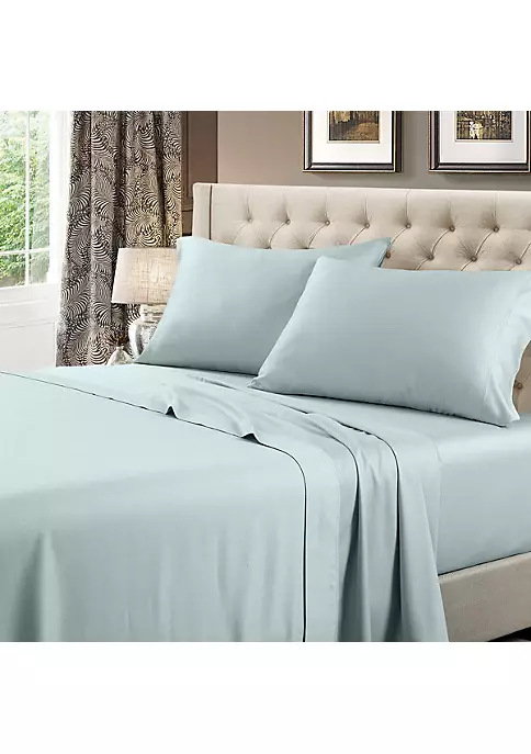 Egyptian Linens Solid 600 Thread Count Cotton Sheets Set 15 Egyptian Linens Solid 600 Thread Count Cotton Sheets Set - Image 13