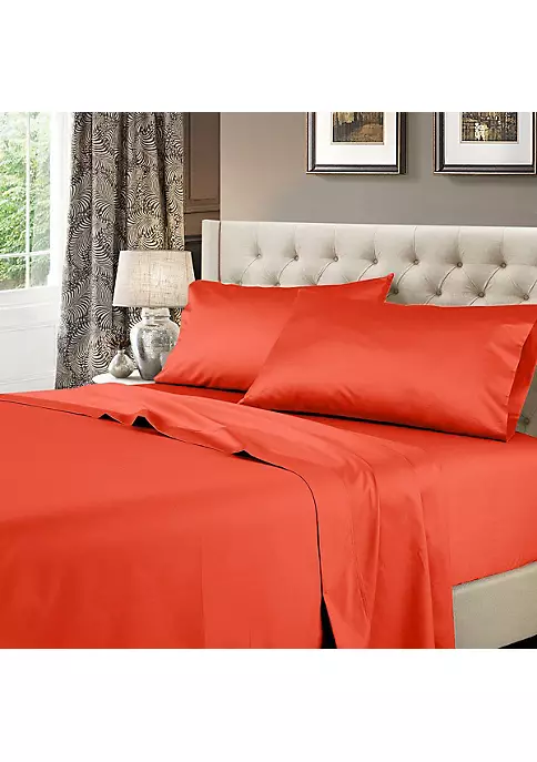 Egyptian Linens Solid 600 Thread Count Cotton Sheets Set 17 Egyptian Linens Solid 600 Thread Count Cotton Sheets Set - Image 15