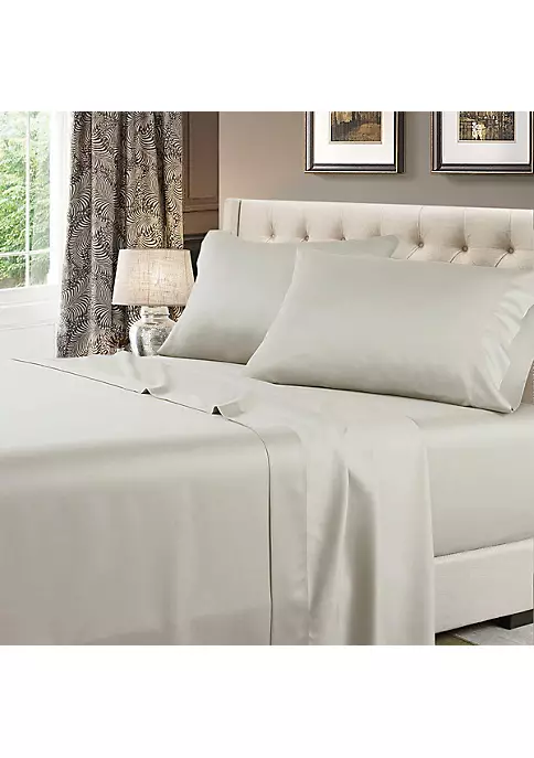 Egyptian Linens Solid 600 Thread Count Cotton Sheets Set 21 Egyptian Linens Solid 600 Thread Count Cotton Sheets Set - Image 19