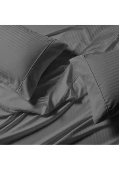 Egyptian Linens Easy Care Sheet Set - Striped 650 Thread Count 14 Egyptian Linens Easy Care Sheet Set - Striped 650 Thread Count -Brite Star Shop Belk 494