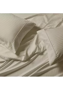 Egyptian Linens Easy Care Sheet Set - Striped 650 Thread Count 16 Egyptian Linens Easy Care Sheet Set - Striped 650 Thread Count -Brite Star Shop Belk 496