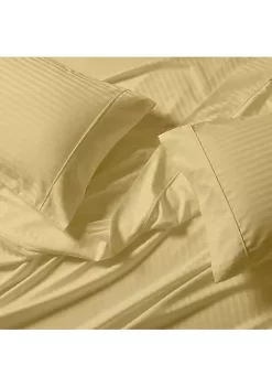 Egyptian Linens Easy Care Sheet Set - Striped 650 Thread Count 19 Egyptian Linens Easy Care Sheet Set - Striped 650 Thread Count -Brite Star Shop Belk 499
