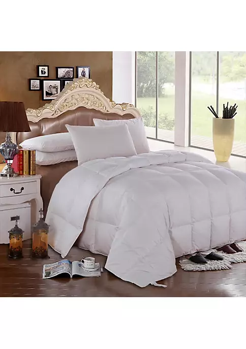 Egyptian Linens 600 Fill Power Lightweight Goose Down Comforter - Solid 5 Egyptian Linens 600 Fill Power Lightweight Goose Down Comforter - Solid - Image 3