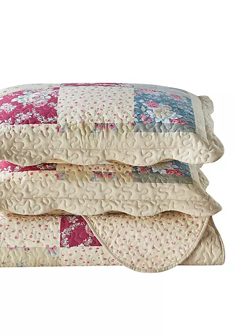 Egyptian Linens Tania Westlife Fashions Antique Reversible Bedspread Set 5 Egyptian Linens Tania Westlife Fashions Antique Reversible Bedspread Set - Image 3