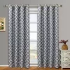 Egyptian Linens Thermal Insulated Curtain Gray Meridian Pair (Set of 2 Panels) 2 Egyptian Linens Thermal Insulated Curtain Gray Meridian Pair (Set of 2 Panels) -Brite Star Shop Belk 542