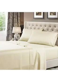 Egyptian Linens Extra Deep Pockets (22 inches) Solid 600 Sheet Set 44 Egyptian Linens Extra Deep Pockets (22 inches) Solid 600 Sheet Set -Brite Star Shop Belk 566