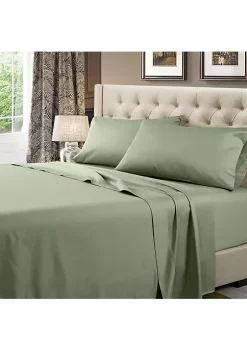 Egyptian Linens Extra Deep Pockets (22 inches) Solid 600 Sheet Set 45 Egyptian Linens Extra Deep Pockets (22 inches) Solid 600 Sheet Set -Brite Star Shop Belk 567
