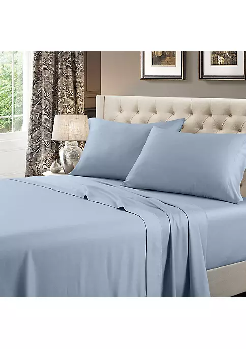 Egyptian Linens Extra Deep Pockets (22 inches) Solid 600 Sheet Set 30 Egyptian Linens Extra Deep Pockets (22 inches) Solid 600 Sheet Set - Image 28