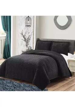 Egyptian Linens Velvet Bedspread Quilt Set - Plush 13 Egyptian Linens Velvet Bedspread Quilt Set - Plush -Brite Star Shop Belk 590