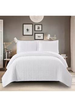 Egyptian Linens Velvet Bedspread Quilt Set - Plush 15 Egyptian Linens Velvet Bedspread Quilt Set - Plush -Brite Star Shop Belk 592