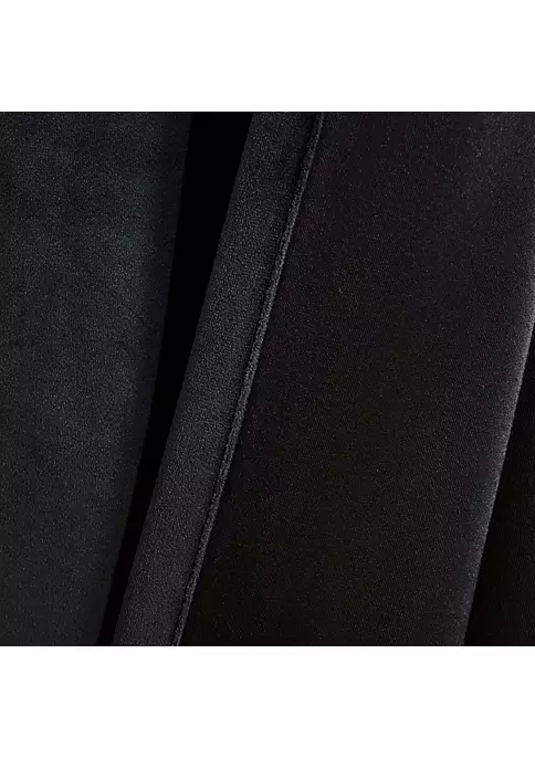 Egyptian Linens Heavyweight Velvet Grommet Curtain Panels (Set of 2) 4 Egyptian Linens Heavyweight Velvet Grommet Curtain Panels (Set of 2) - Image 2