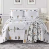 Egyptian Linens Ayat Birds - Reversible Bedspread Quilt Set 1 Egyptian Linens Ayat Birds - Reversible Bedspread Quilt Set -Brite Star Shop Belk 614