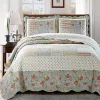 Egyptian Linens Annabel Sweet Home Quilted Coverlet Set 1 Egyptian Linens Annabel Sweet Home Quilted Coverlet Set -Brite Star Shop Belk 644