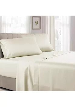 Egyptian Linens Extra Deep Pockets (22 inches) Sheet Set - Solid 300 Thread Count -Brite Star Shop Belk 652