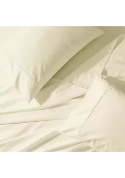 Egyptian Linens Crisp & Cool Percale Sheet Set - Extra Deep Fitted (22-Inches) -Brite Star Shop Belk 674