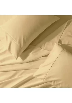 Egyptian Linens Crisp & Cool Percale Sheet Set - Extra Deep Fitted (22-Inches) -Brite Star Shop Belk 675