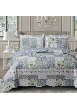 Egyptian Linens Brea Oversize Quilt Set -Brite Star Shop Belk 680