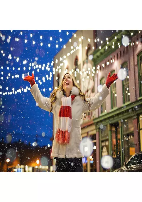 Brite Star 300-Count Clear Mini Christmas Light Set 149.6ft White Wire 7 Brite Star 300-Count Clear Mini Christmas Light Set 149.6ft White Wire - Image 5