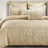 Egyptian Linens Sara 7-Piece Jacquard Duvet Cover Set 1 Egyptian Linens Sara 7-Piece Jacquard Duvet Cover Set -Brite Star Shop Belk 700