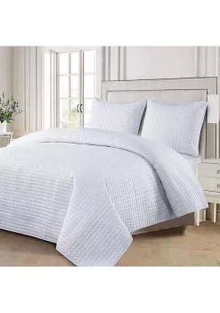 Egyptian Linens Oversized Reversible Quilted Bedspread Set