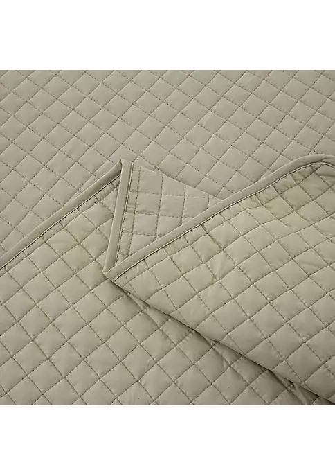 Egyptian Linens Oversized Reversible Quilted Bedspread Set 4 Egyptian Linens Oversized Reversible Quilted Bedspread Set - Image 2