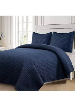 Egyptian Linens Oversized Reversible Quilted Bedspread Set 14 Egyptian Linens Oversized Reversible Quilted Bedspread Set -Brite Star Shop Belk 708