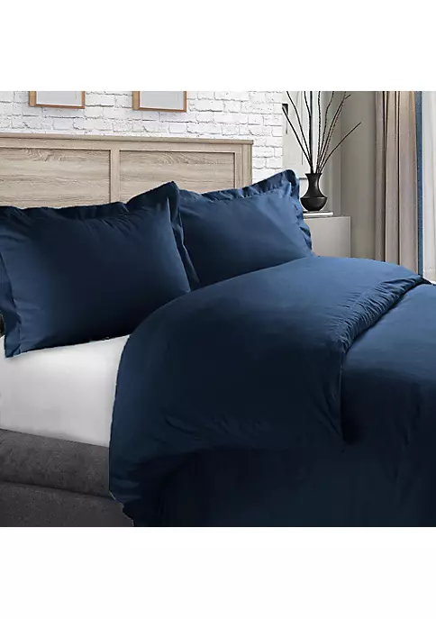 Egyptian Linens 100% Cotton 450 Duvet Cover Set 5 Egyptian Linens 100% Cotton 450 Duvet Cover Set - Image 3