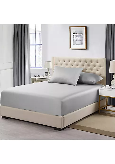 Egyptian Linens Fitted Sheet + Pillowcases Set - Luxury 608 Made in Egypt 5 Egyptian Linens Fitted Sheet + Pillowcases Set - Luxury 608 Made in Egypt - Image 3