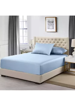 Egyptian Linens Fitted Sheet + Pillowcases Set - Luxury 608 Made in Egypt 16 Egyptian Linens Fitted Sheet + Pillowcases Set - Luxury 608 Made in Egypt -Brite Star Shop Belk 725