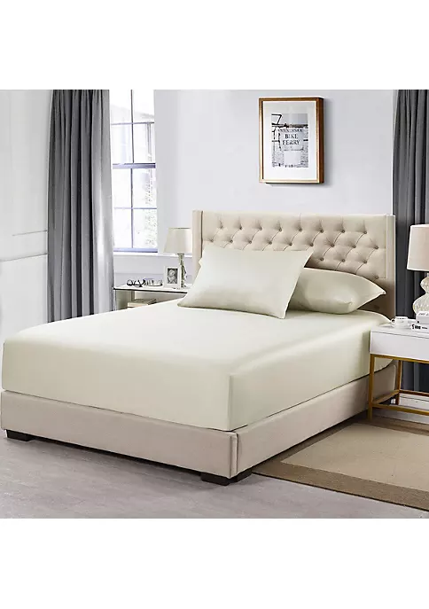 Egyptian Linens Fitted Sheet + Pillowcases Set - Luxury 608 Made in Egypt 9 Egyptian Linens Fitted Sheet + Pillowcases Set - Luxury 608 Made in Egypt - Image 7