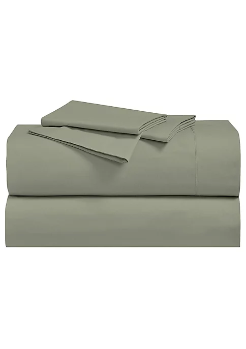 Egyptian Linens Percale Sheet Set - 250 Thread Count 8 Egyptian Linens Percale Sheet Set - 250 Thread Count - Image 6