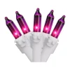 Brite Star 100 Purple Mini Christmas Lights - 49.6ft White Wire 2 Brite Star 100 Purple Mini Christmas Lights - 49.6ft White Wire -Brite Star Shop Belk 77