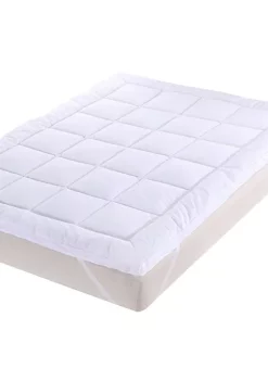 Egyptian Linens 100% Cotton Shell 2-Inch Comfort Mattress Topper with Anchor Bands 10 Egyptian Linens 100% Cotton Shell 2-Inch Comfort Mattress Topper with Anchor Bands -Brite Star Shop Belk 774