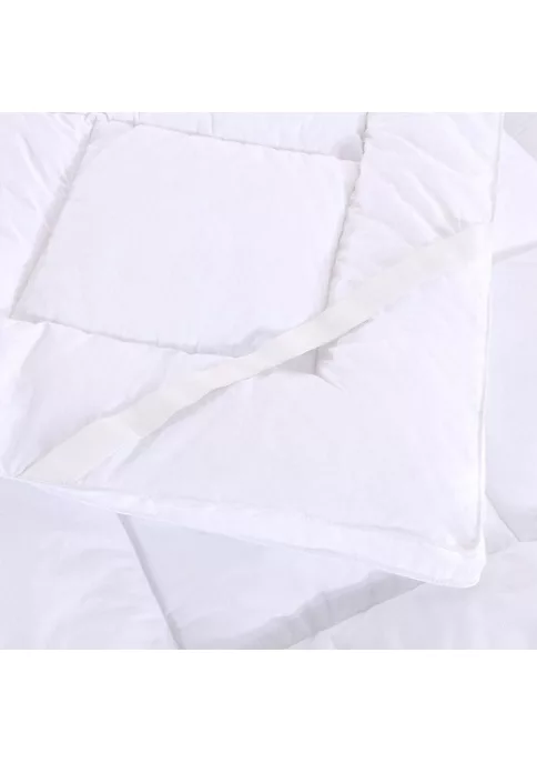 Egyptian Linens 100% Cotton Shell 2-Inch Comfort Mattress Topper with Anchor Bands 6 Egyptian Linens 100% Cotton Shell 2-Inch Comfort Mattress Topper with Anchor Bands - Image 4