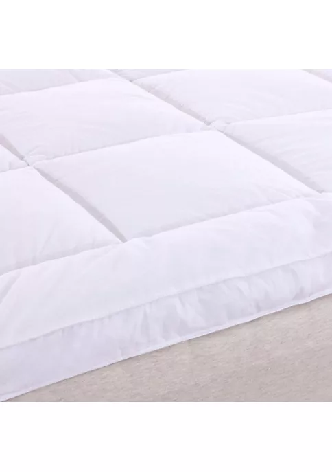 Egyptian Linens 100% Cotton Shell 2-Inch Comfort Mattress Topper with Anchor Bands 7 Egyptian Linens 100% Cotton Shell 2-Inch Comfort Mattress Topper with Anchor Bands - Image 5
