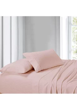 Egyptian Linens Egyptian Cotton Sheet Set - Striped 300 Thread Count