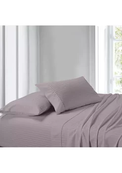 Egyptian Linens Egyptian Cotton Sheet Set - Striped 300 Thread Count 23 Egyptian Linens Egyptian Cotton Sheet Set - Striped 300 Thread Count -Brite Star Shop Belk 784