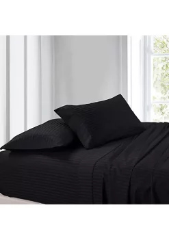 Egyptian Linens Egyptian Cotton Sheet Set - Striped 300 Thread Count 26 Egyptian Linens Egyptian Cotton Sheet Set - Striped 300 Thread Count -Brite Star Shop Belk 787