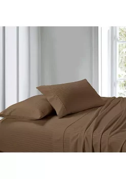 Egyptian Linens Egyptian Cotton Sheet Set - Striped 300 Thread Count 27 Egyptian Linens Egyptian Cotton Sheet Set - Striped 300 Thread Count -Brite Star Shop Belk 788
