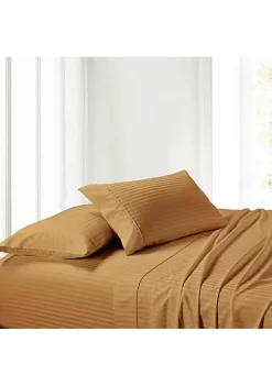 Egyptian Linens Egyptian Cotton Sheet Set - Striped 300 Thread Count 31 Egyptian Linens Egyptian Cotton Sheet Set - Striped 300 Thread Count -Brite Star Shop Belk 792