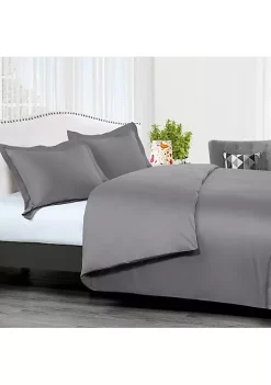 Egyptian Linens 100% Cotton 300 Thread Count Duvet Cover Set 25 Egyptian Linens 100% Cotton 300 Thread Count Duvet Cover Set -Brite Star Shop Belk 805