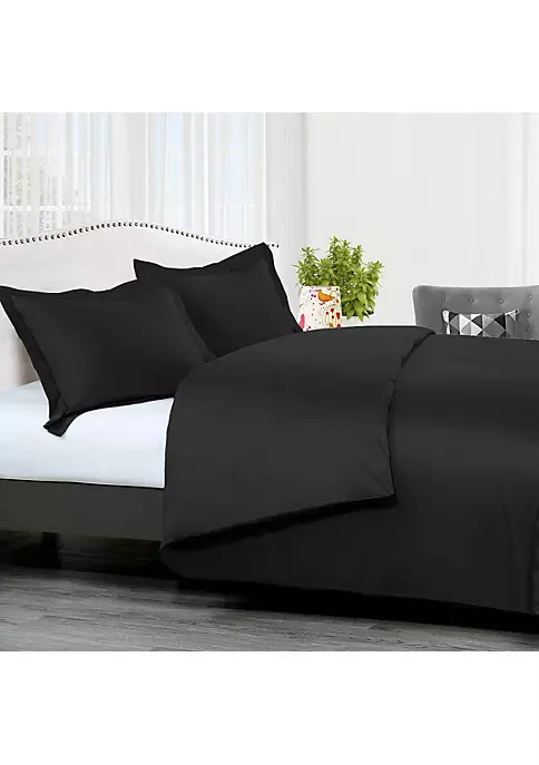 Egyptian Linens 100% Cotton 300 Thread Count Duvet Cover Set 13 Egyptian Linens 100% Cotton 300 Thread Count Duvet Cover Set - Image 11