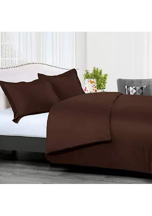 Egyptian Linens 100% Cotton 300 Thread Count Duvet Cover Set 14 Egyptian Linens 100% Cotton 300 Thread Count Duvet Cover Set - Image 12