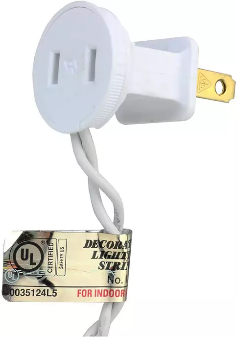 Brite Star 60 White LED Mini Dripping Christmas Lights - 10 ft White Wire 4 Brite Star 60 White LED Mini Dripping Christmas Lights - 10 ft White Wire - Image 2