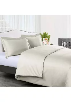 Egyptian Linens 100% Cotton 300 Thread Count Duvet Cover Set 32 Egyptian Linens 100% Cotton 300 Thread Count Duvet Cover Set -Brite Star Shop Belk 812